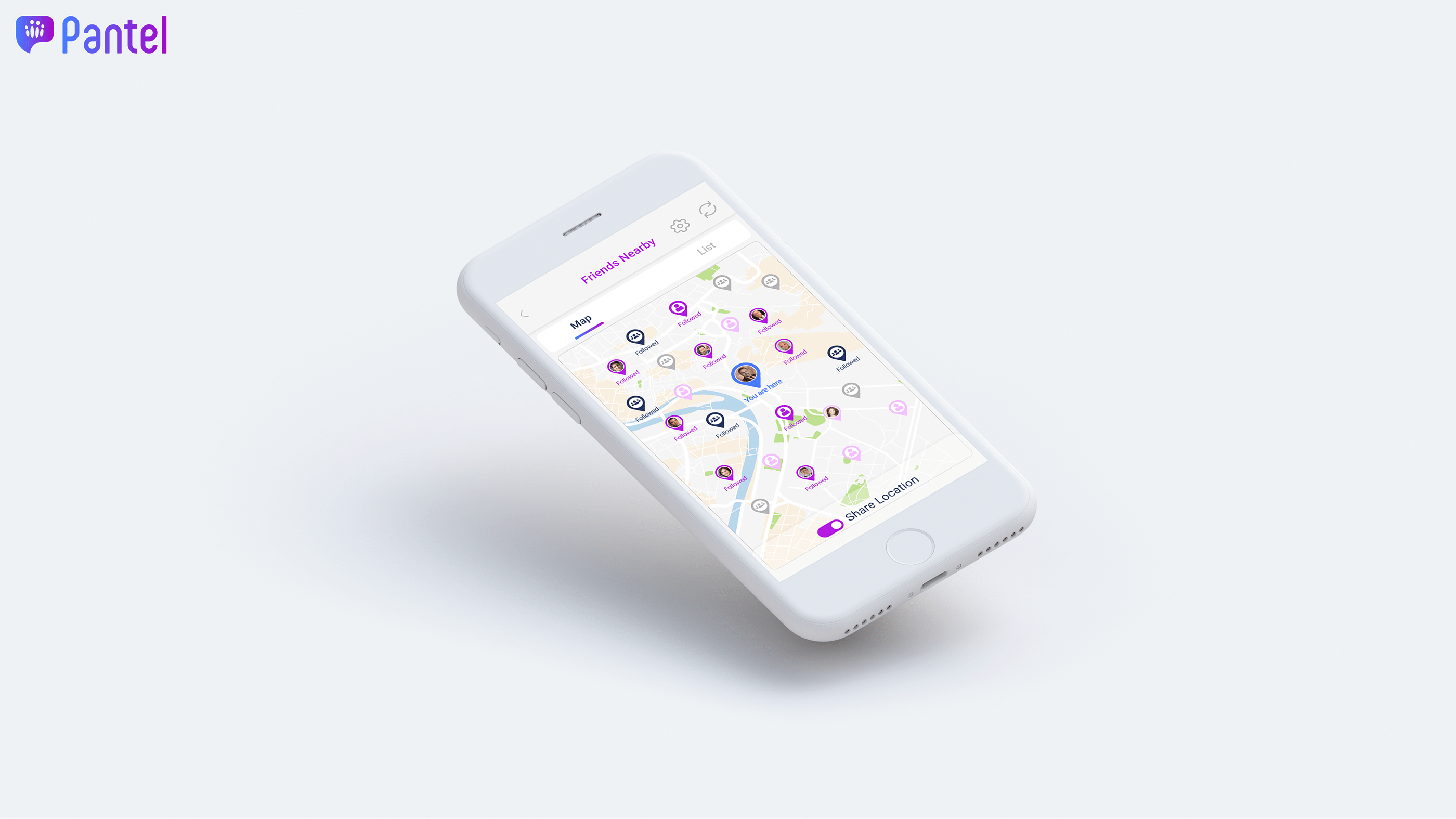 Pantel app screen 3