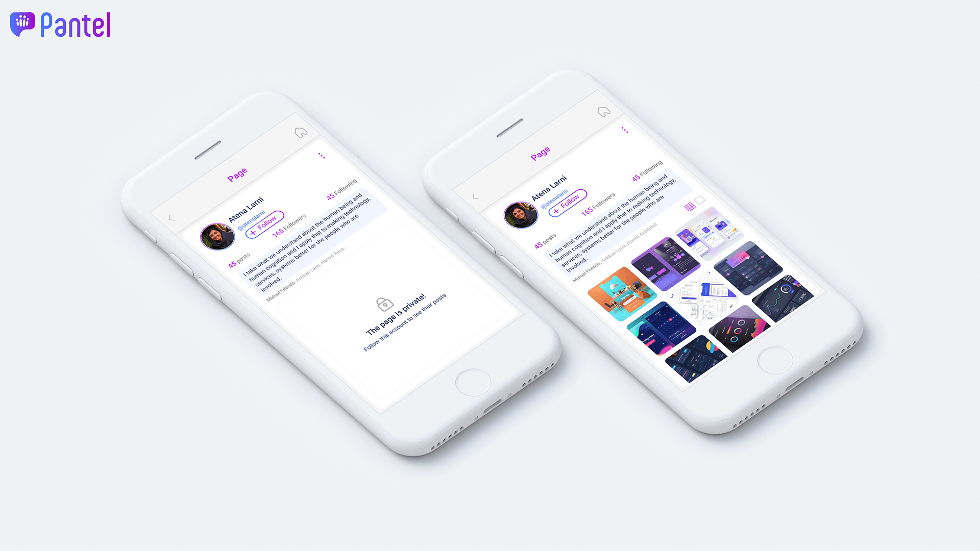 Pantel app screen 4